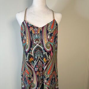 Jude Connally Paisley racer back beach dress